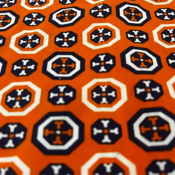 🧡💙Mudpie Orange Patterned Women's Dress - Picture 5 of 8